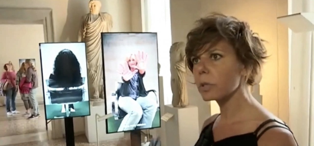 Francesca Montinaro, ospite dei BoCs Art, disegna la Scenografia di Sanremo 2019